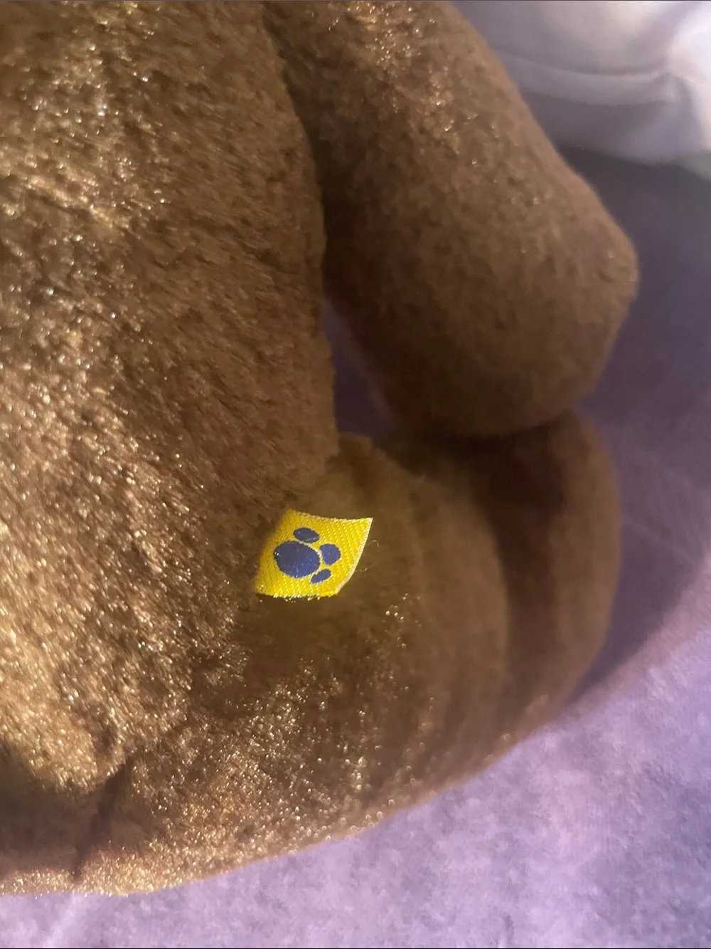 Build-A-Bear Brown and Cream Plush Dog Toy